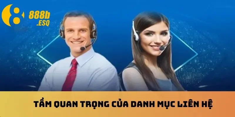 Tầm quan trọng của danh mục liên hệ